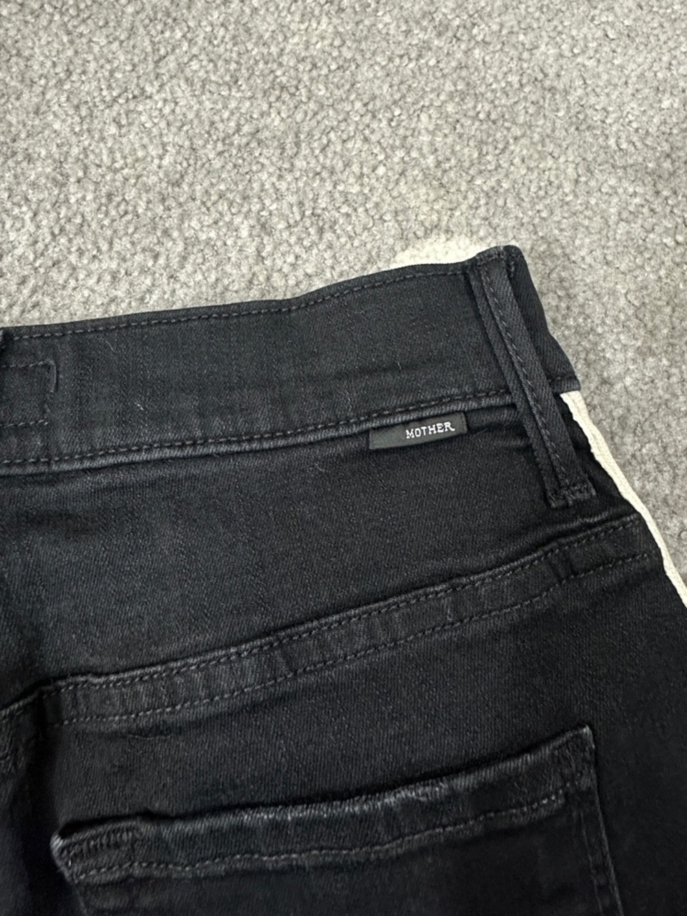 MOTHER insider crop step fray guilty racer denim jeans - Picture 14 of 14